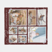 Couverture Polaire Bon thanksgiving de collection photo moderne 8 (Devant (Horizontal))