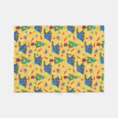 Couverture Polaire Bonbons de Noël (Devant (Horizontal))