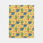 Couverture Polaire Bonbons de Noël (Devant)