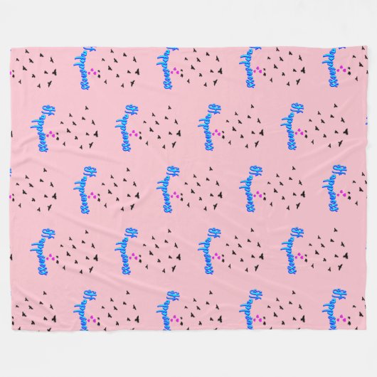 Couverture Polaire Bonheur (Devant (Horizontal))