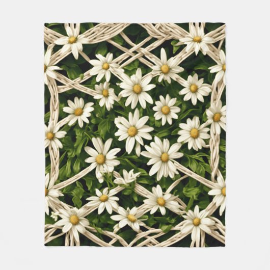 Couverture Polaire Bonheur de laine Daisy Dream (Devant)
