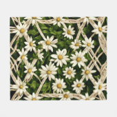 Couverture Polaire Bonheur de laine Daisy Dream (Devant (Horizontal))