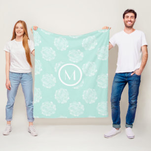 Couverture Polaire Bonheur Patt succulent en pastel d'usine du