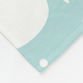 Couverture Polaire Bonhomme de neige  (Coin)
