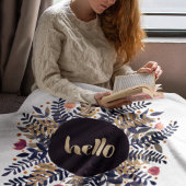 Couverture Polaire Bonjour automne