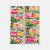 Couverture Polaire Bonjour dames (Devant)