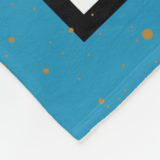 Couverture Polaire Bonjour Personnaliser d'hiver (Coin)