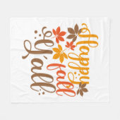 Couverture Polaire Bonne Chute à tous (Devant (Horizontal))