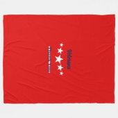 Couverture Polaire Bonne fête des anciens combattants (Devant (Horizontal))