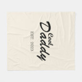 Couverture Polaire Bonne fête des pères meilleur papa cadeaux personn (Devant (Horizontal))