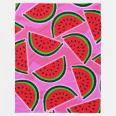 Couverture Polaire Bonne pastèque ! (Devant)
