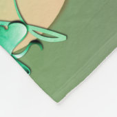 Couverture Polaire "Bonne Saint Patrick !" Leprechaun (Coin)