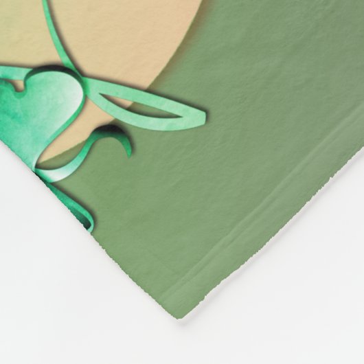 Couverture Polaire "Bonne Saint Patrick !" Leprechaun (Coin)