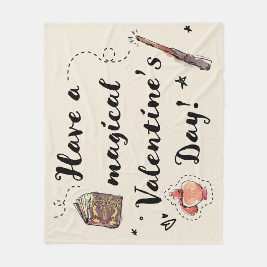 Couverture Polaire Bonne Saint Valentin ! (Devant)