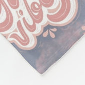 Couverture Polaire Bonne Vibration (Coin)