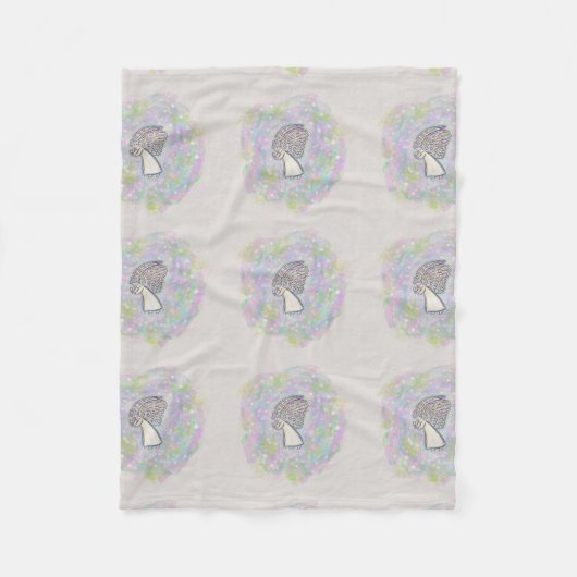Couverture Polaire Bonnes choses Guardian Angel Custom Fleece Blanket (Devant)