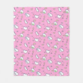 Couverture Polaire Bonsoir Westies KiniArt Fleece Blanket (Devant)