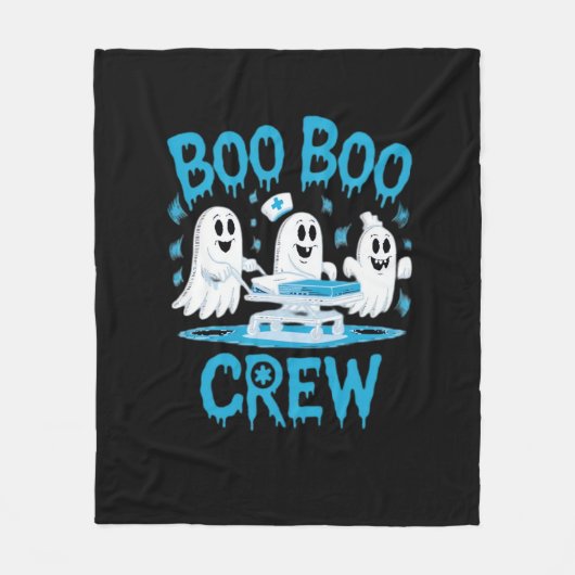 Couverture Polaire Boo Boo Crew Ghost Parade Nurse Halloween Essen (Devant)