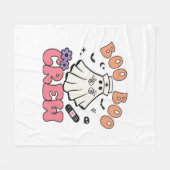 Couverture Polaire Boo Boo Crew Nurse Halloween Ghost Funny Classic T (Devant (Horizontal))