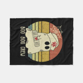 Couverture Polaire Boo Boo Infirmière D'Équipage Infirmière D'Hallowe (Devant (Horizontal))