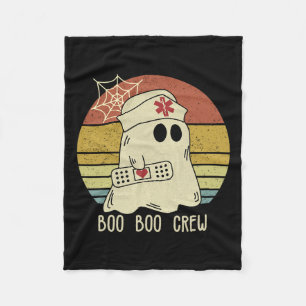 Couverture Polaire Boo Boo Infirmière D'Équipage Infirmière D'Hallowe