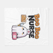 Couverture Polaire Boo Boo Infirmière En Service Classique T-Shirt (Devant (Horizontal))