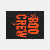 Couverture Polaire Boo Crew Funny Halloween Shirt For Group Costume F (Devant (Horizontal))