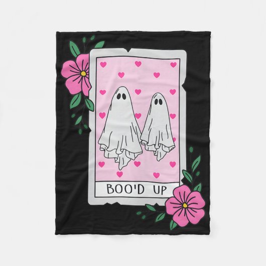Couverture Polaire Boo’d Up Ghost Tarot Halloween Funny Ghost (Devant)