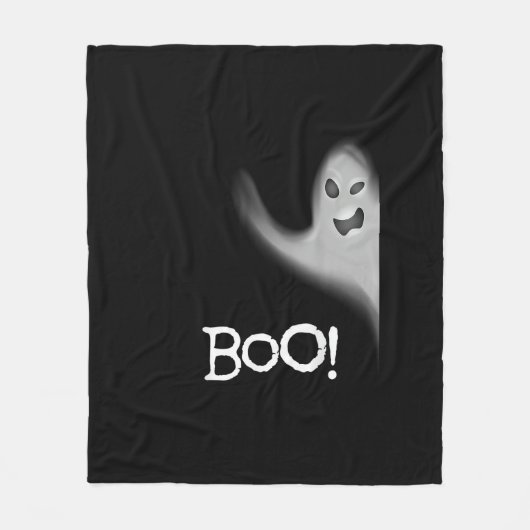 Couverture Polaire Boo Funny Cacher Peekabo Scandale Halloween (Devant)
