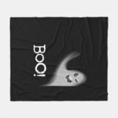 Couverture Polaire Boo Funny Cacher Peekabo Scandale Halloween (Devant (Horizontal))