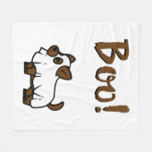 Couverture Polaire Boo Halloween (Devant (Horizontal))