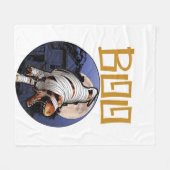 Couverture Polaire Boo Halloween (Devant (Horizontal))