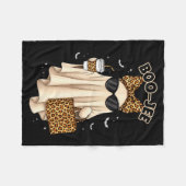 Couverture Polaire Boo Jee Boujee Ghost Halloween October Vibes Soky (Devant (Horizontal))