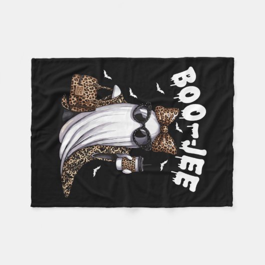 Couverture Polaire Boo Jee Ghost Shirt Soky Vibes Halloween Boujee Wo (Devant (Horizontal))