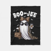 Couverture Polaire Boo Jee Ghost Shirt Soky Vibes Halloween Boujee Wo (Devant)