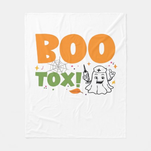 Couverture Polaire BOO Tox Injecteur Injecteur Remplissant Botox Dysp (Devant)