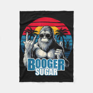 Couverture Polaire Booger Sucre Sasquatch Funny Gorilla Bigfoot