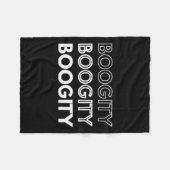 Couverture Polaire Boogity _ Funny Words On (Devant (Horizontal))