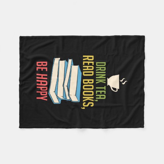 Couverture Polaire Book Lover (Devant (Horizontal))