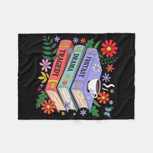 Couverture Polaire Book Lovers Fantasy Drama Tragedy Subtle 8647 Trum (Devant (Horizontal))