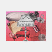 Couverture Polaire BOOMER Nostalgique (Devant (Horizontal))