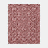 Couverture Polaire Boomerang Mudcloth (Devant)