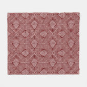 Couverture Polaire Boomerang Mudcloth (Devant (Horizontal))