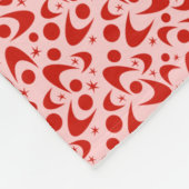 Couverture Polaire Boomerangs rétro (Coin)