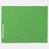 Couverture Polaire Boomslang green color (Devant (Horizontal))
