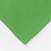Couverture Polaire Boomslang green color (Coin)