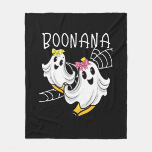 Couverture Polaire Boonana Fantôme Mignon Banane Halloween
