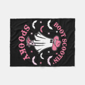 Couverture Polaire Boot Boogie Scootin Femmes Halloween Fille (Devant (Horizontal))