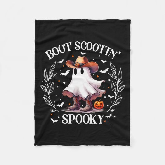 Couverture Polaire Boot Scootin Soky Retro Western Funny Halloween Cu (Devant)