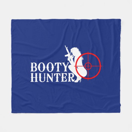 Couverture Polaire Booty Hunter sur Navy Blue (Devant (Horizontal))